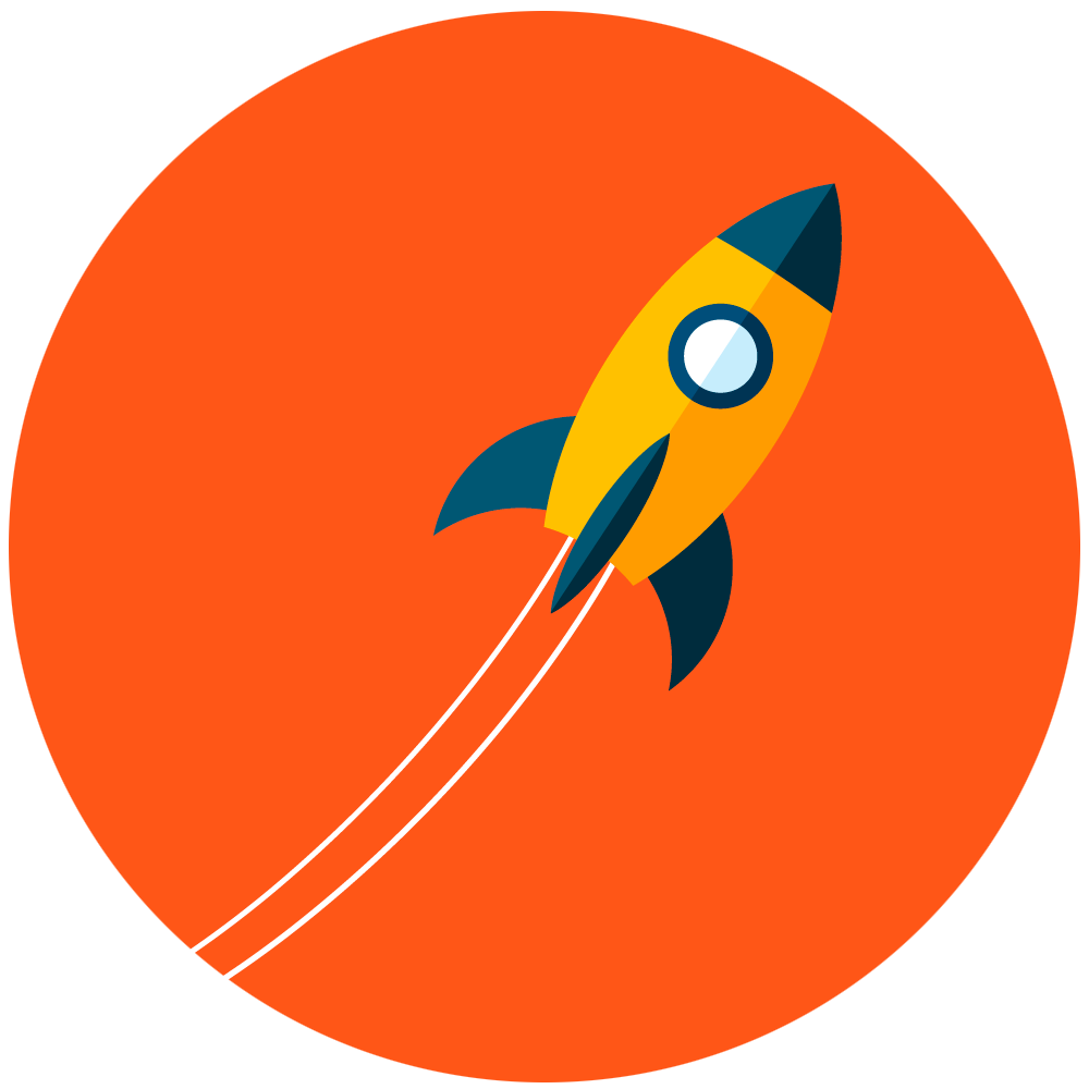 imagen cohete - velocidad WordPress